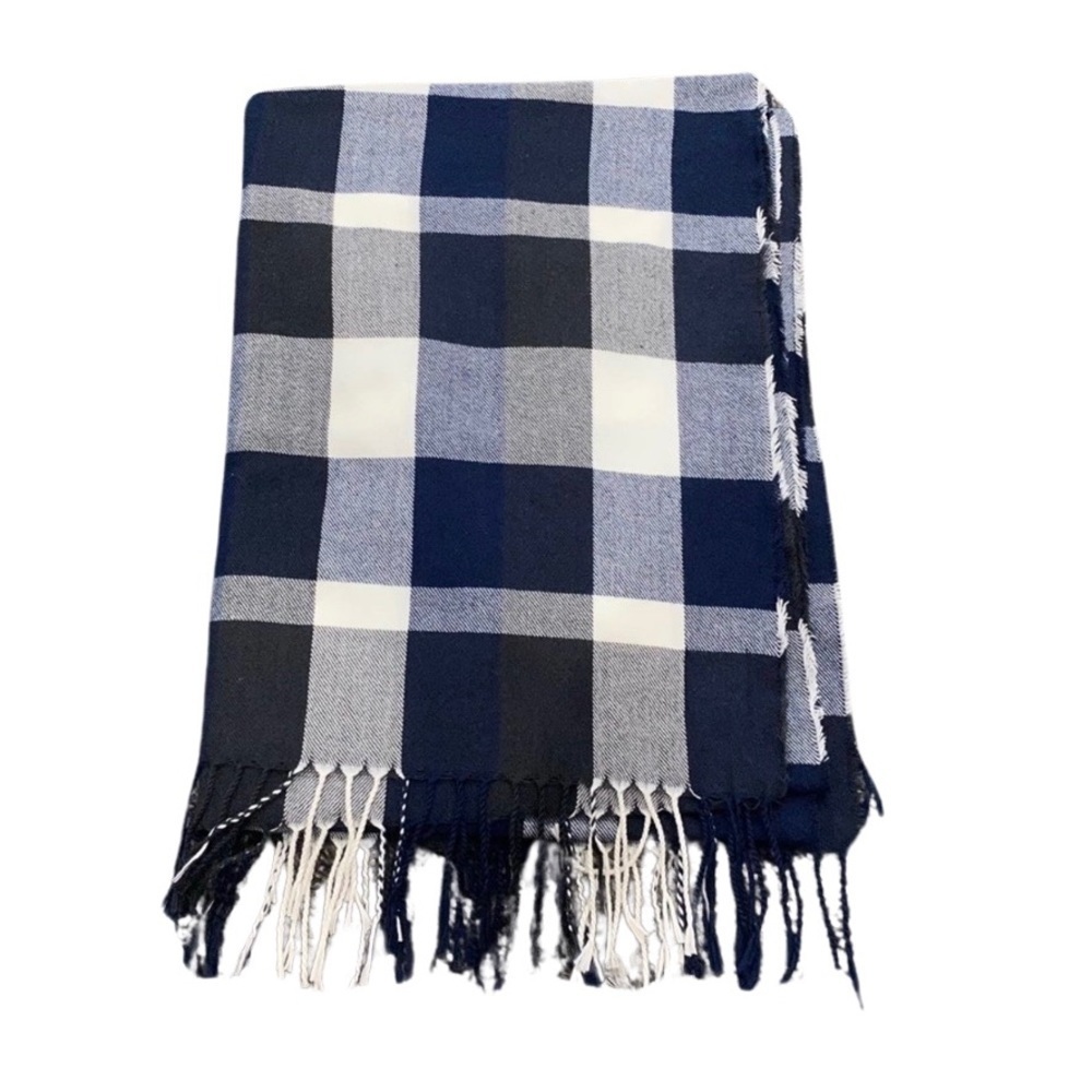 Plush Plaid Scarf​​​​​​​​​​​